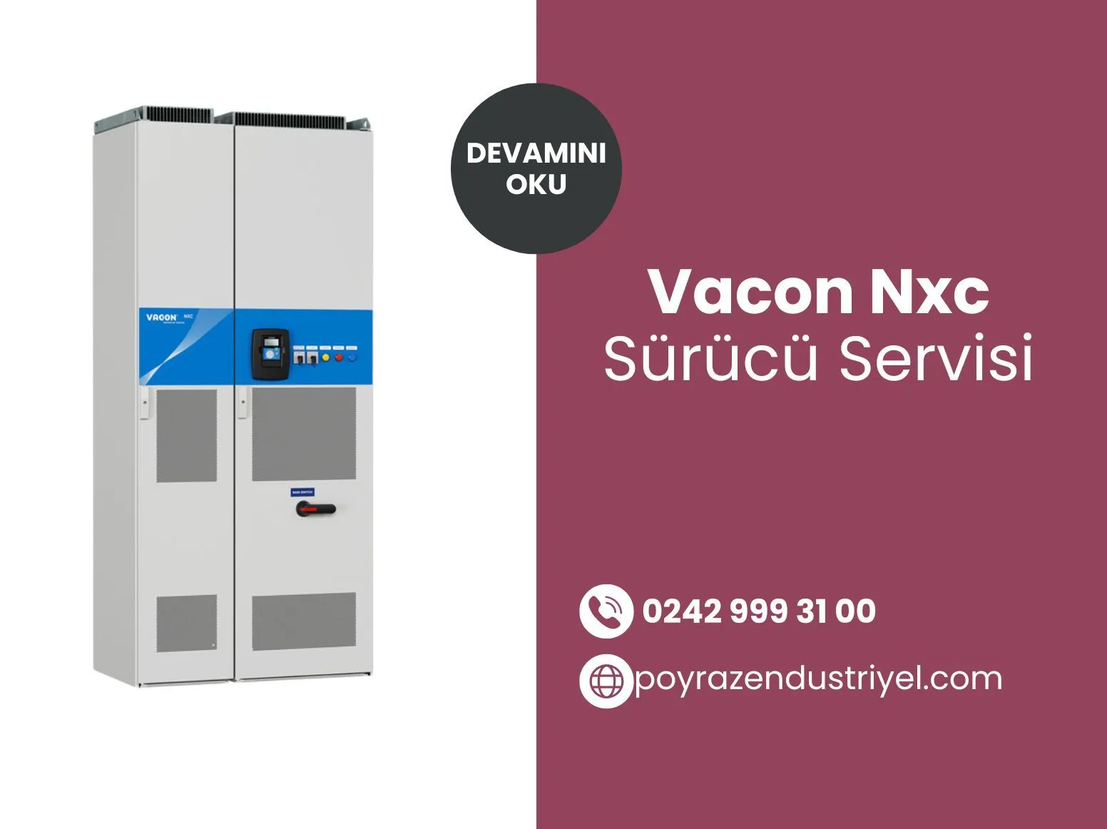 Vacon Nxc Sürücü Servisi
